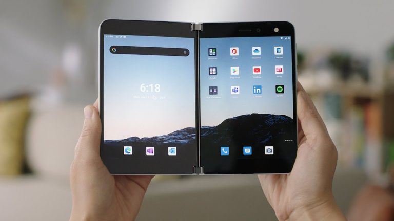 Microsoft unveils new Surface Duo smartphone