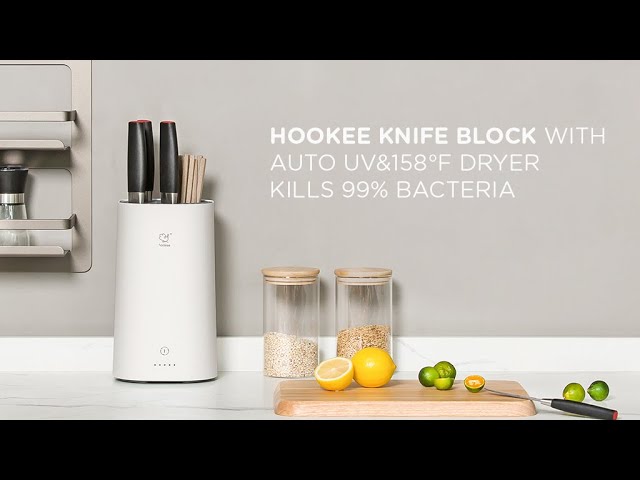 Hookee Knife Guard: An auto sanitiser for knives and flatware