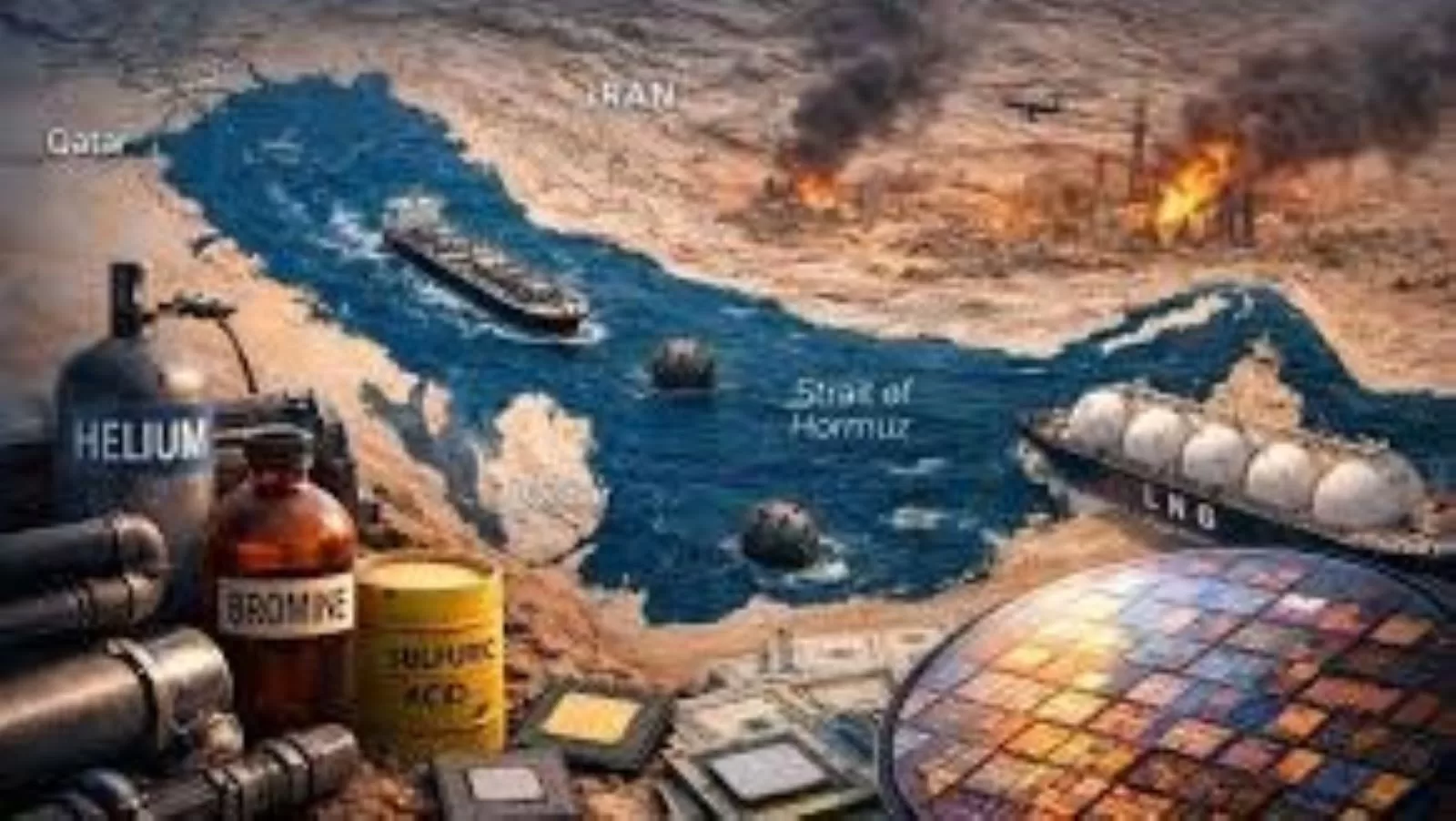 Strait of Hormuz disruption elevates helium to top tech supply-chain risk